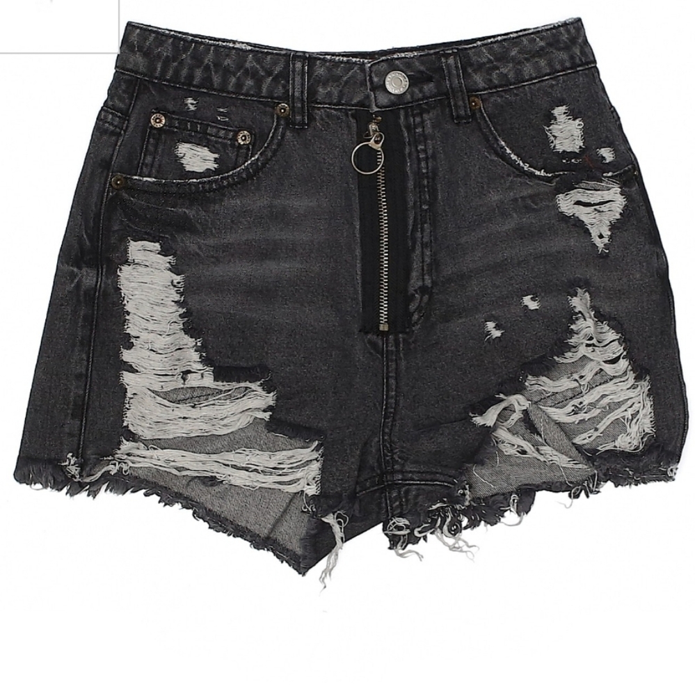 Signature8 highrise jean shorts NWT